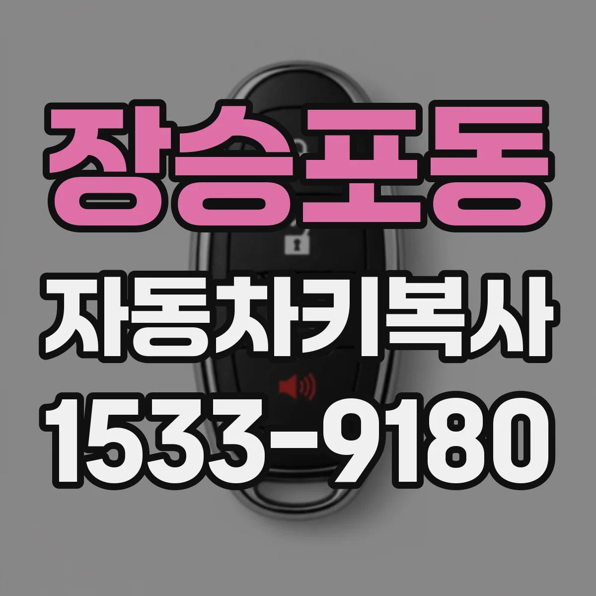 장승포동 자동차키복사