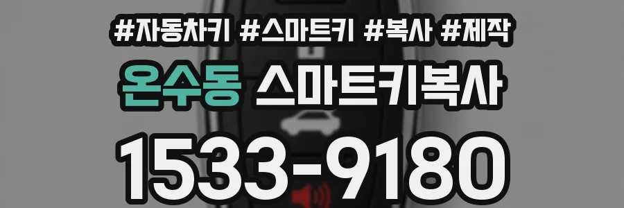 온수동 스마트키복사