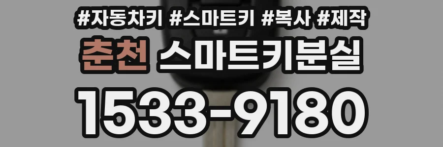 춘천 스마트키분실