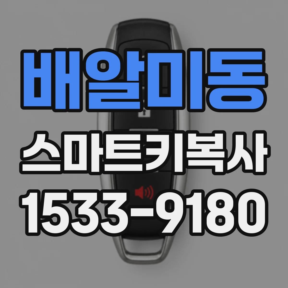 배알미동 스마트키복사