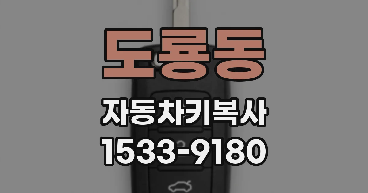 도룡동 자동차키복사