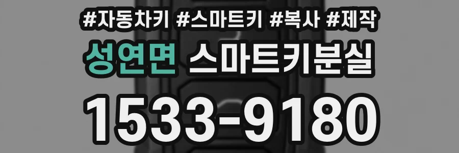 성연면 스마트키분실