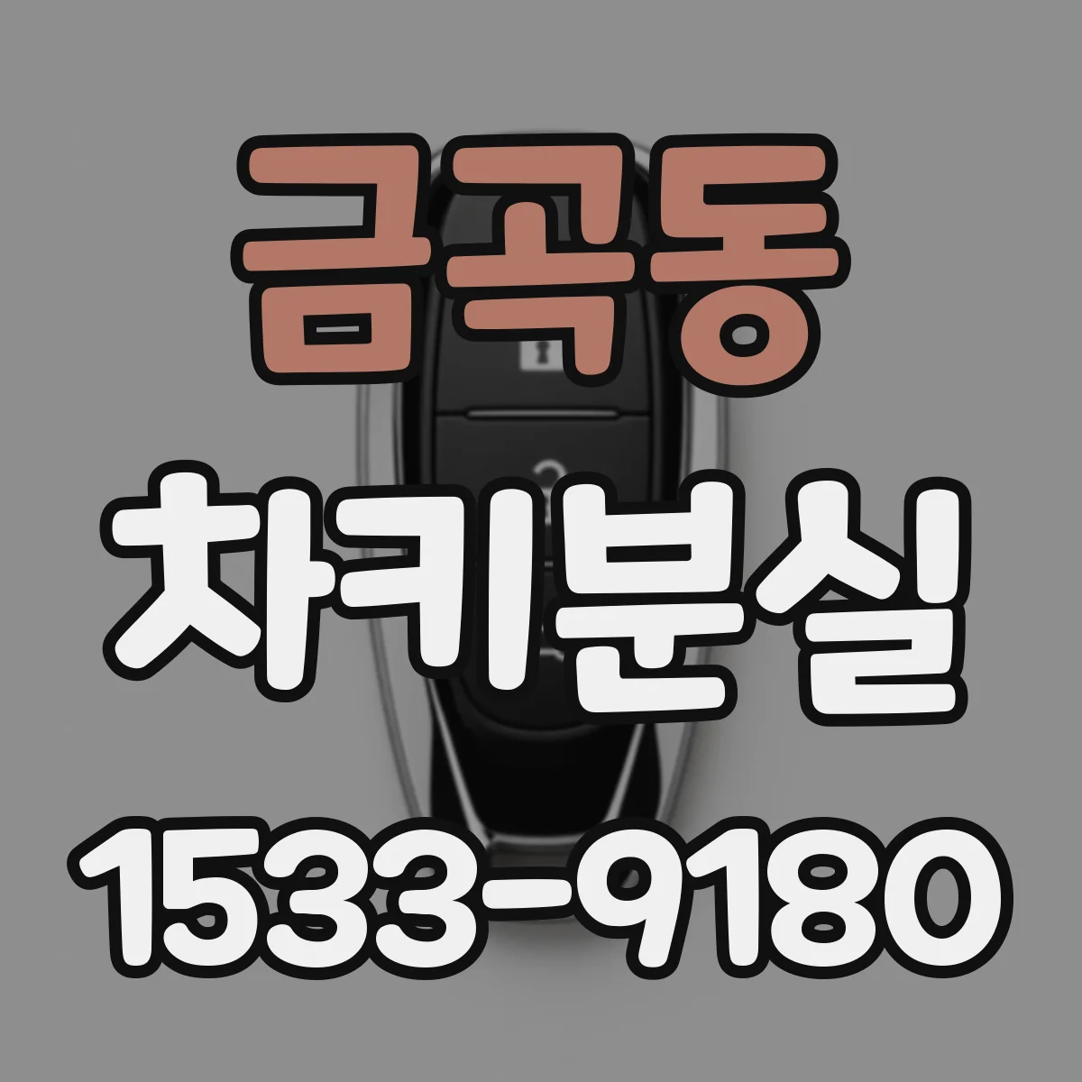 금곡동 차키분실