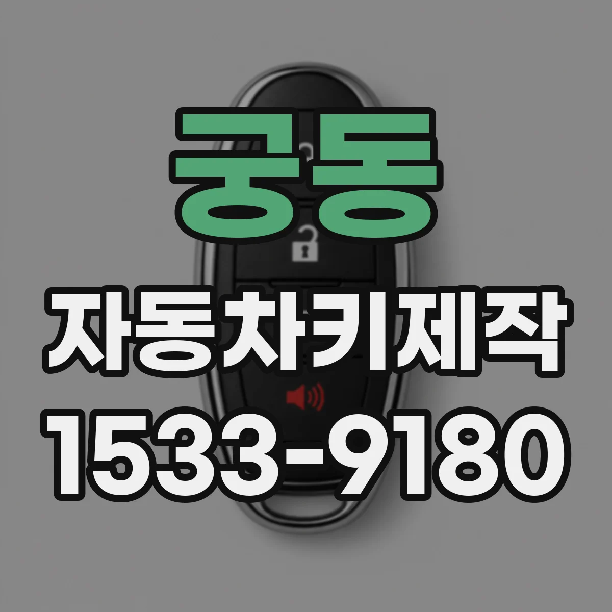 궁동 자동차키제작