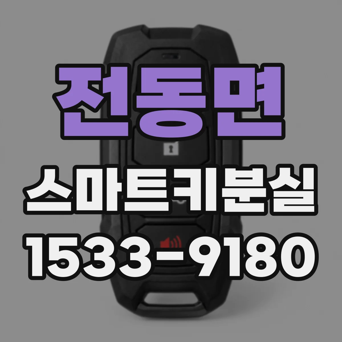 전동면 스마트키분실