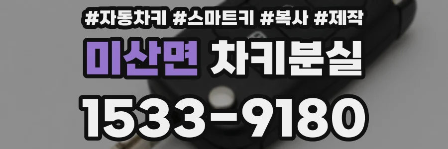 미산면 차키분실