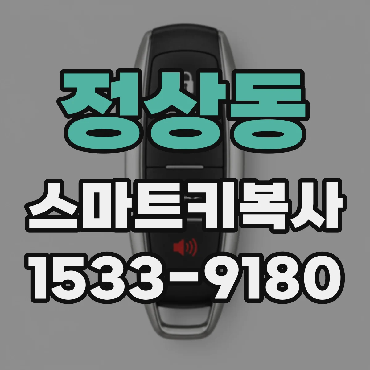 정상동 스마트키복사