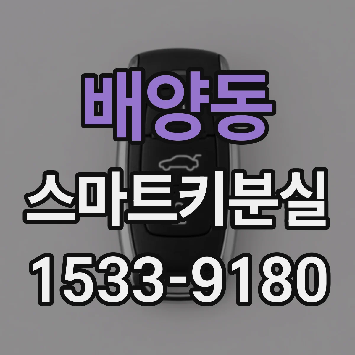 배양동 스마트키분실