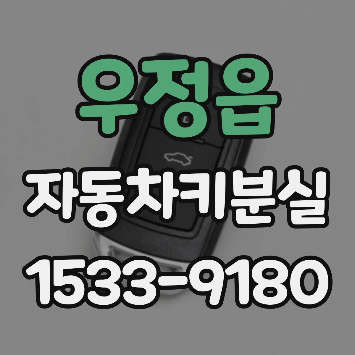 우정읍 자동차키분실