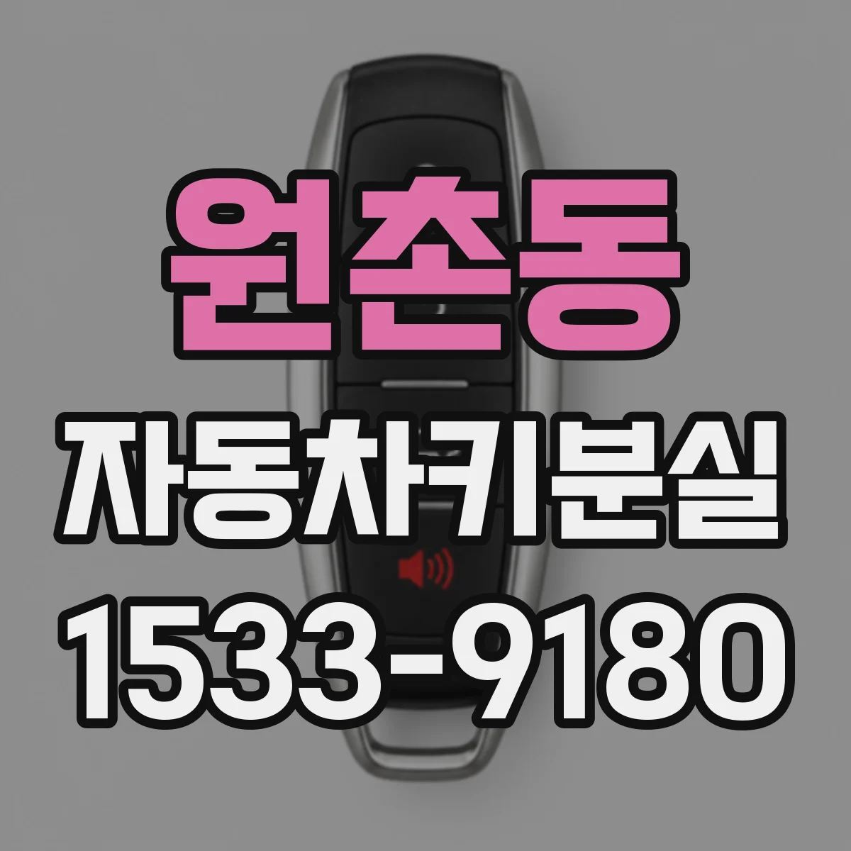 원촌동 자동차키분실