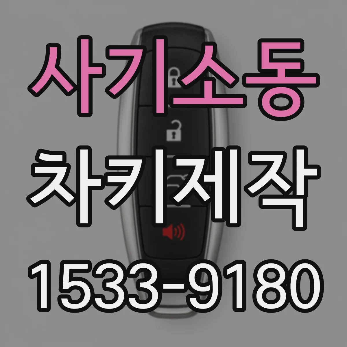 사기소동 차키제작