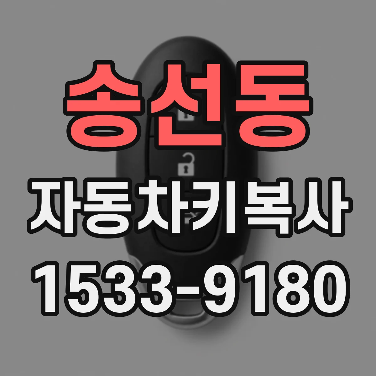 송선동 자동차키복사