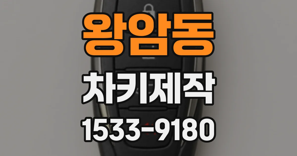 왕암동 차키제작