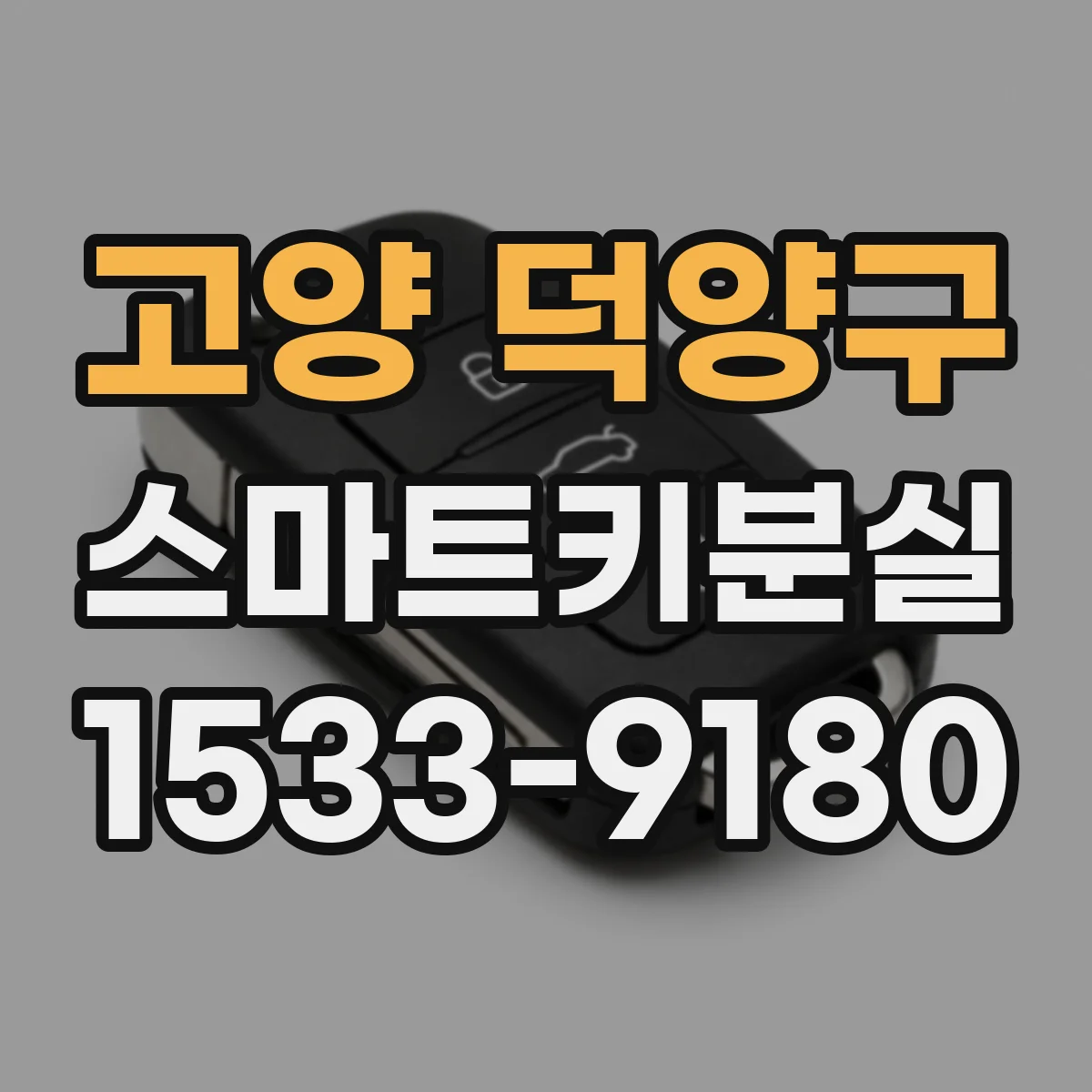 고양 덕양구 스마트키분실