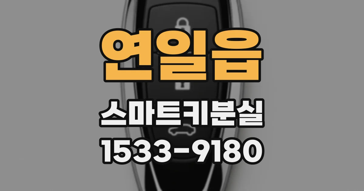연일읍 스마트키분실