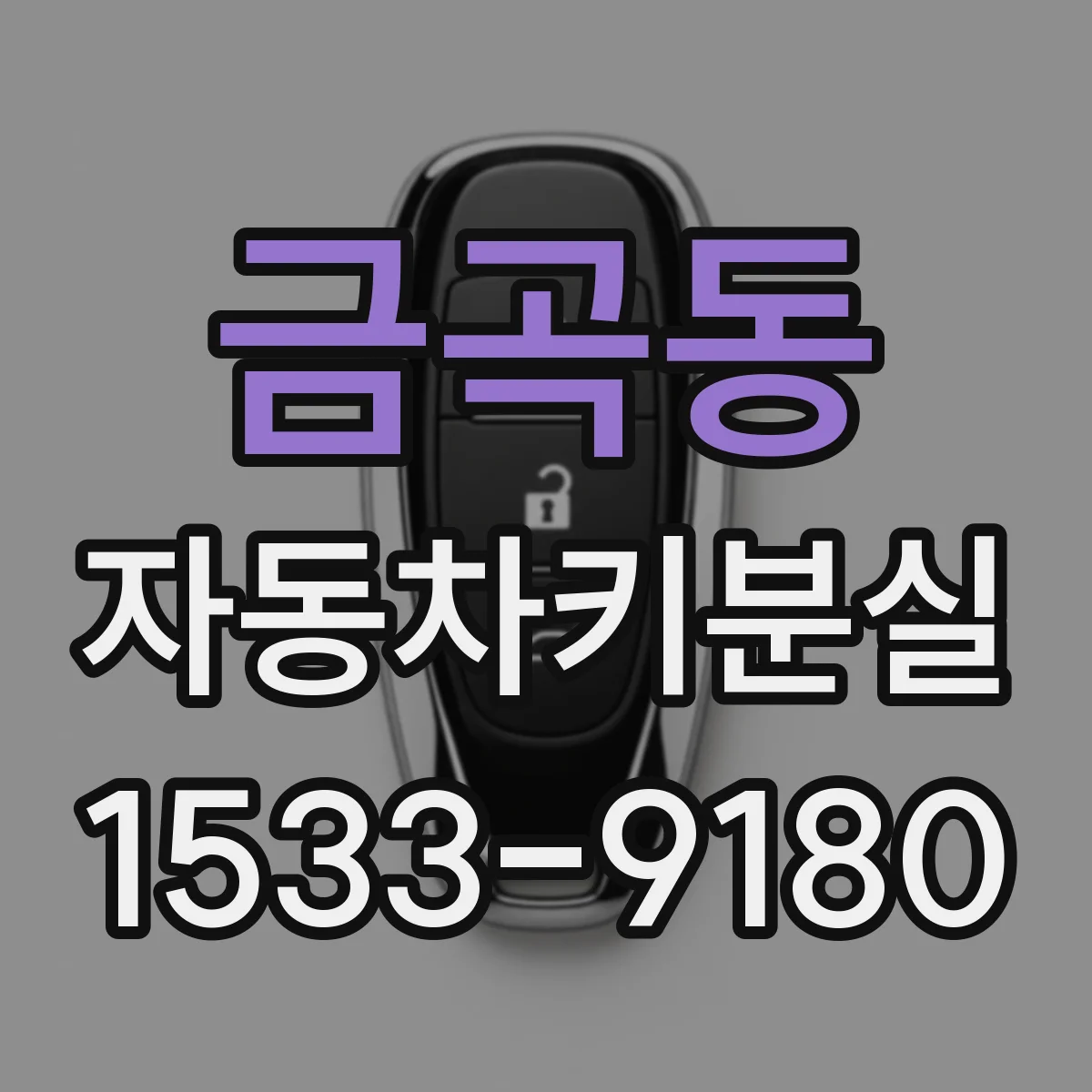 금곡동 자동차키분실