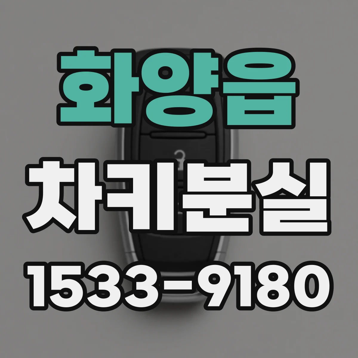 화양읍 차키분실