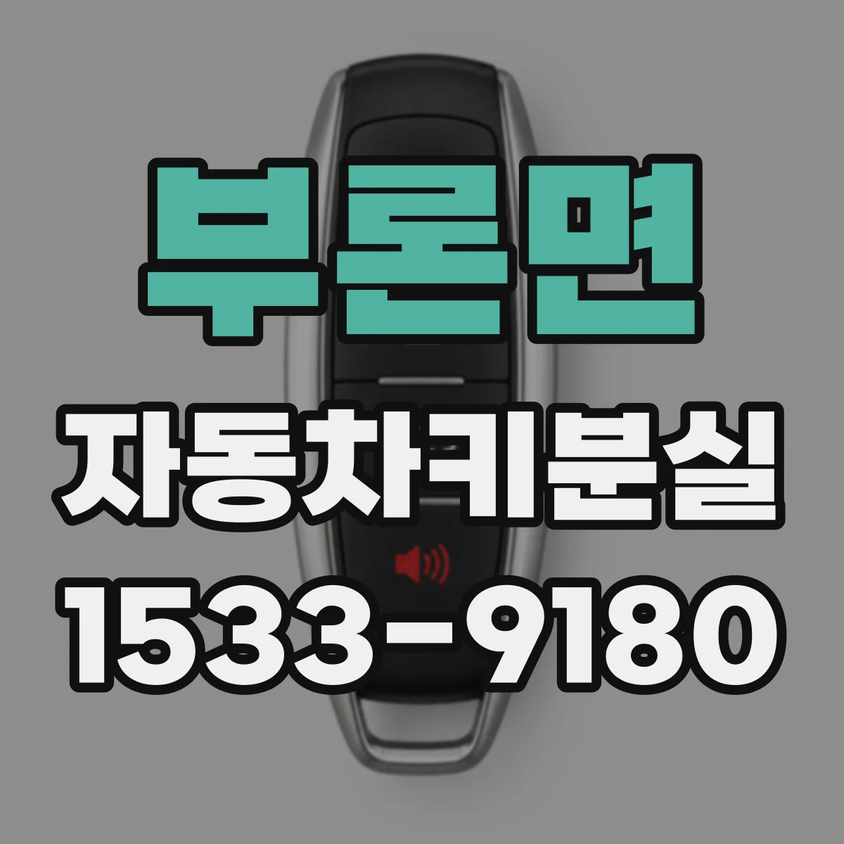 부론면 자동차키분실