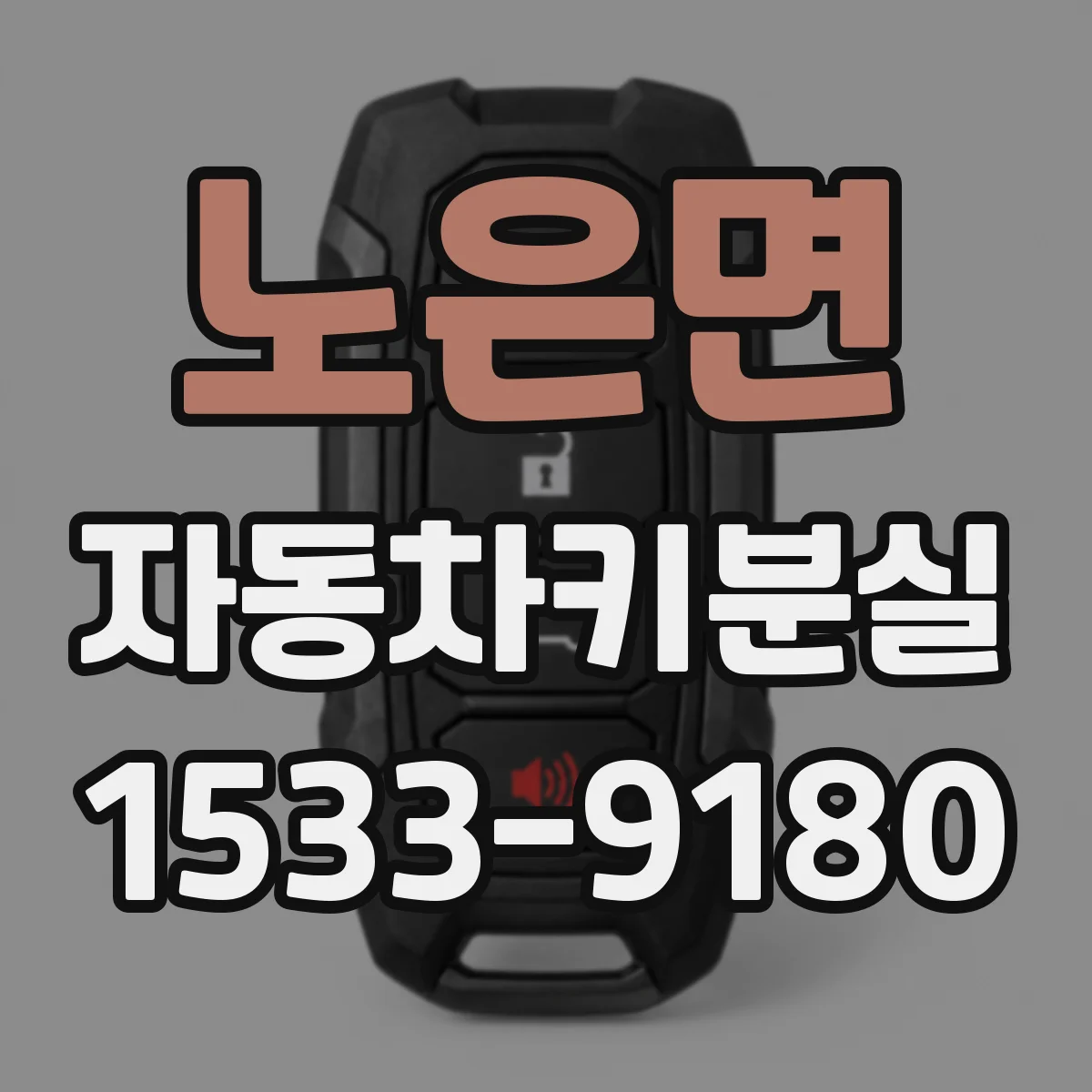 노은면 자동차키분실