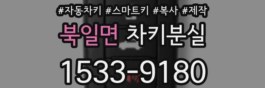 북일면 차키분실