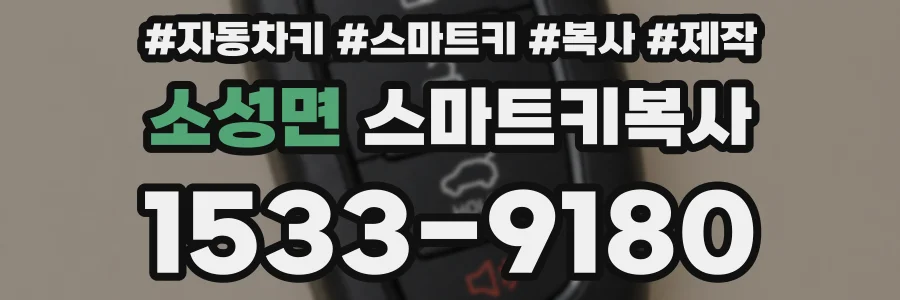 소성면 스마트키복사