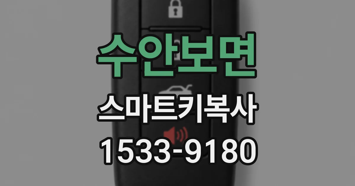 수안보면 스마트키복사