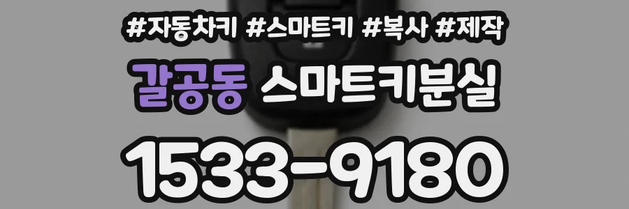 갈공동 스마트키분실