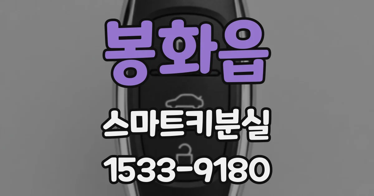봉화읍 스마트키분실