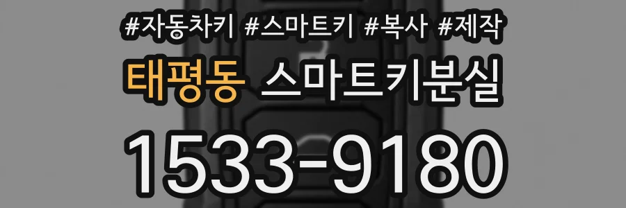 태평동 스마트키분실