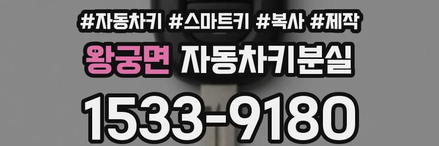 왕궁면 자동차키분실