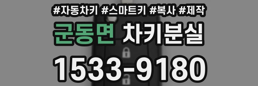 군동면 차키분실