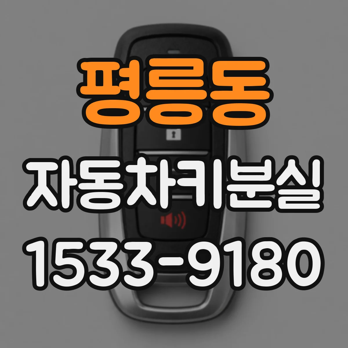 평릉동 자동차키분실