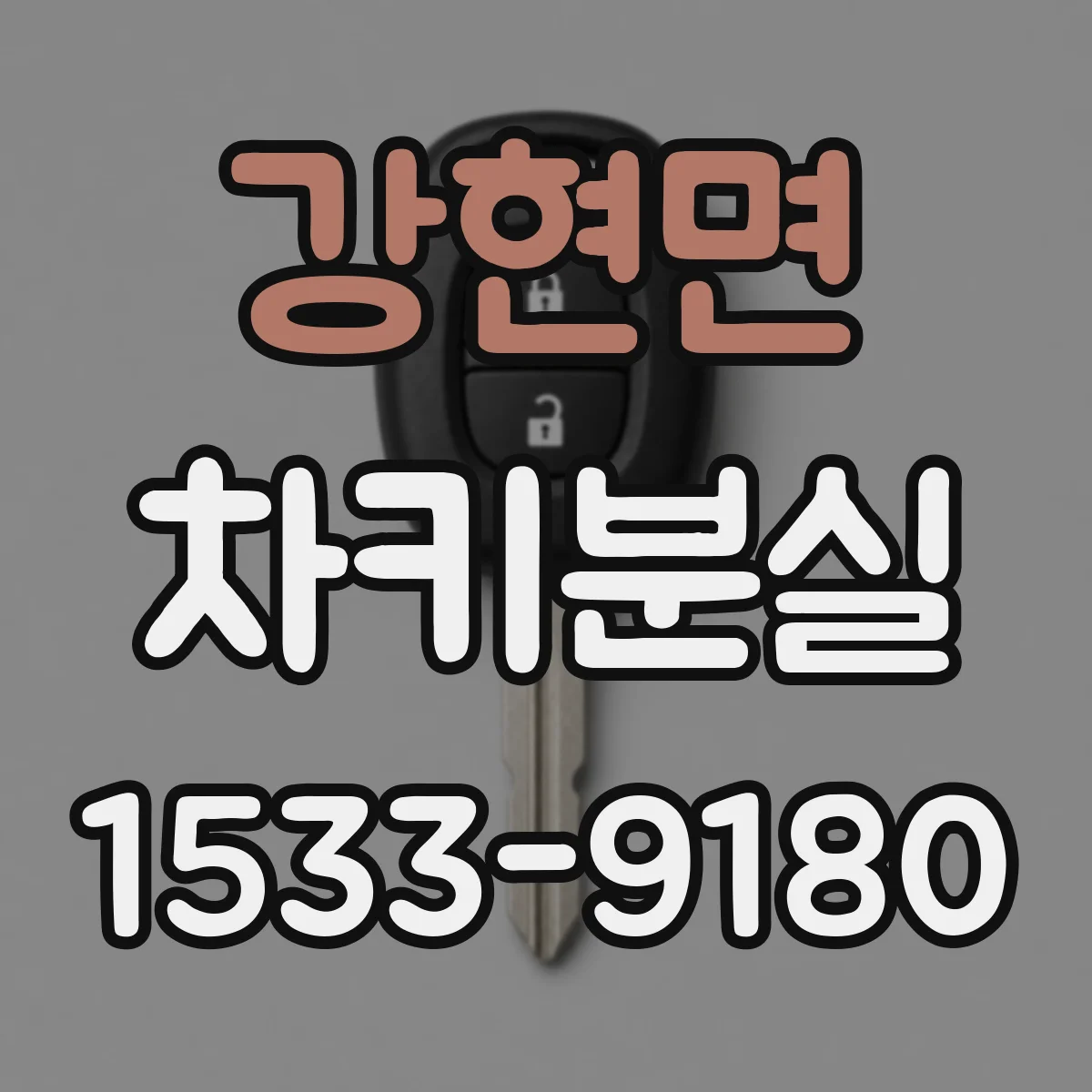 강현면 차키분실