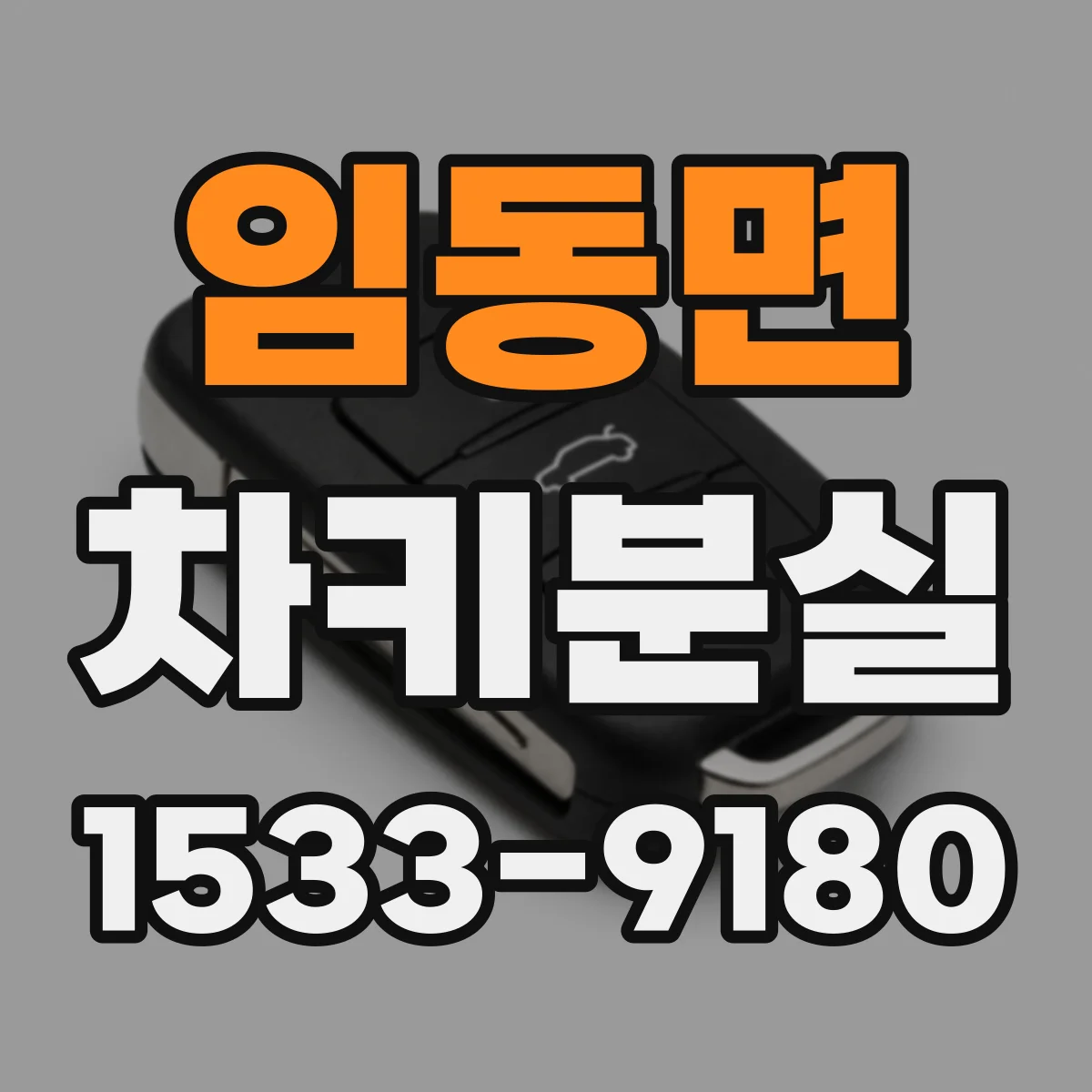 임동면 차키분실
