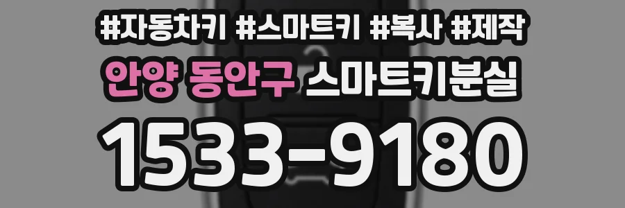 안양 동안구 스마트키분실