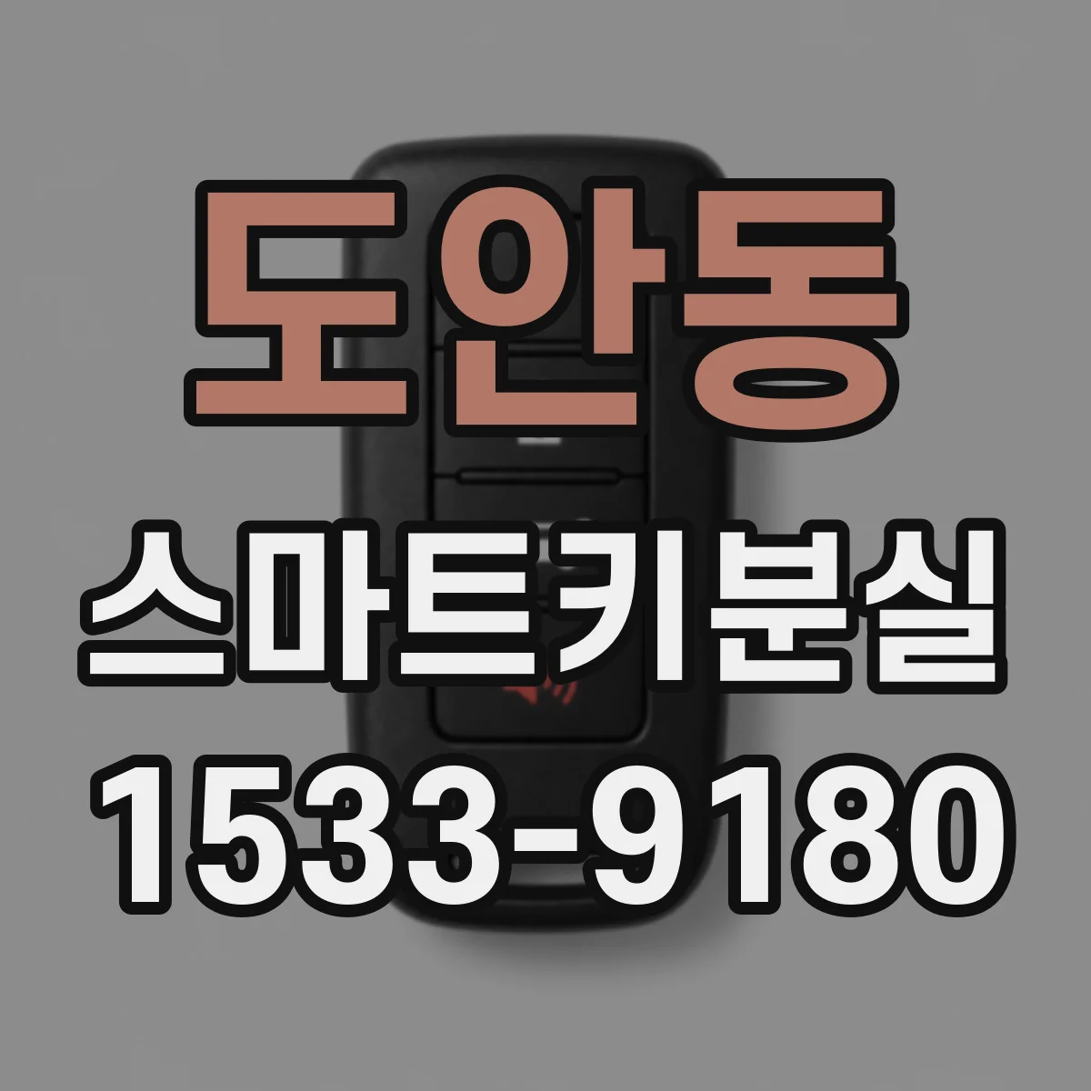 도안동 스마트키분실