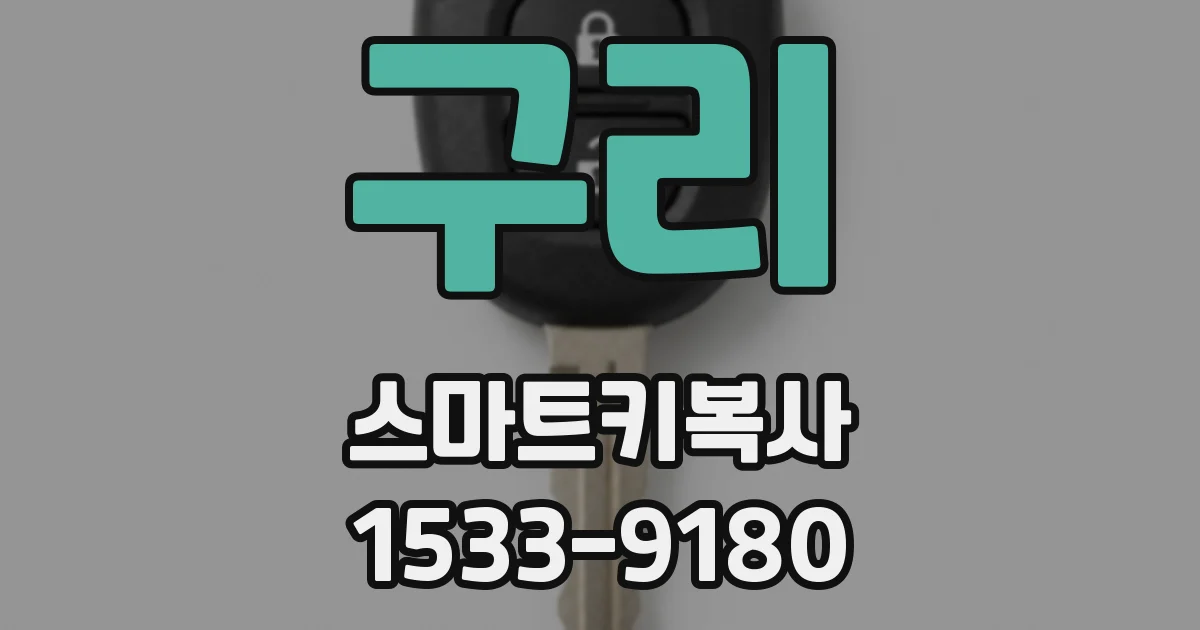 구리 스마트키복사
