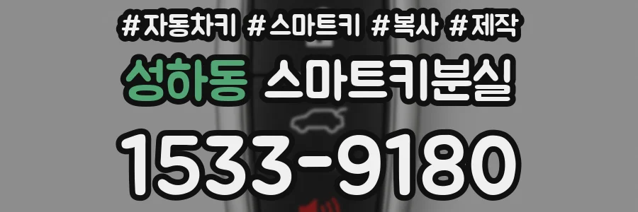성하동 스마트키분실