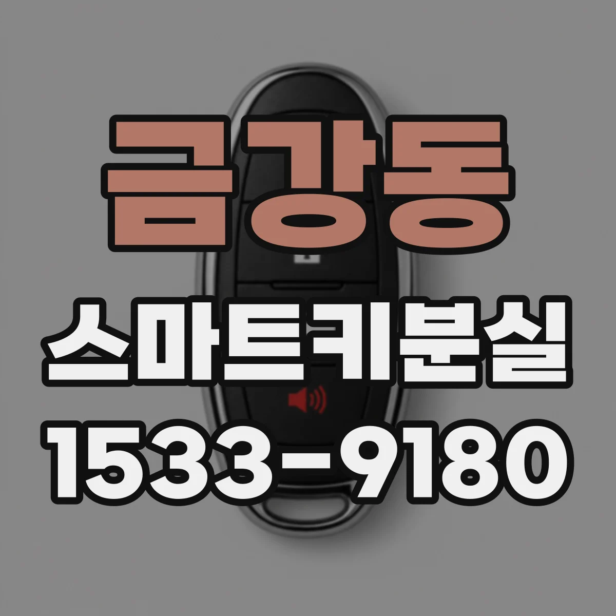 금강동 스마트키분실
