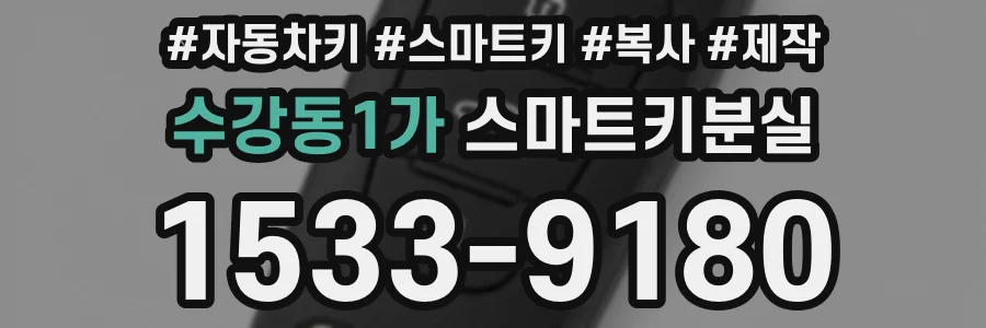 수강동1가 스마트키분실
