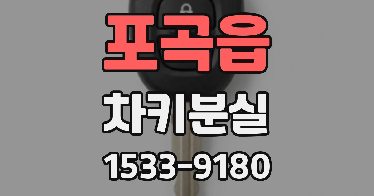 포곡읍 차키분실