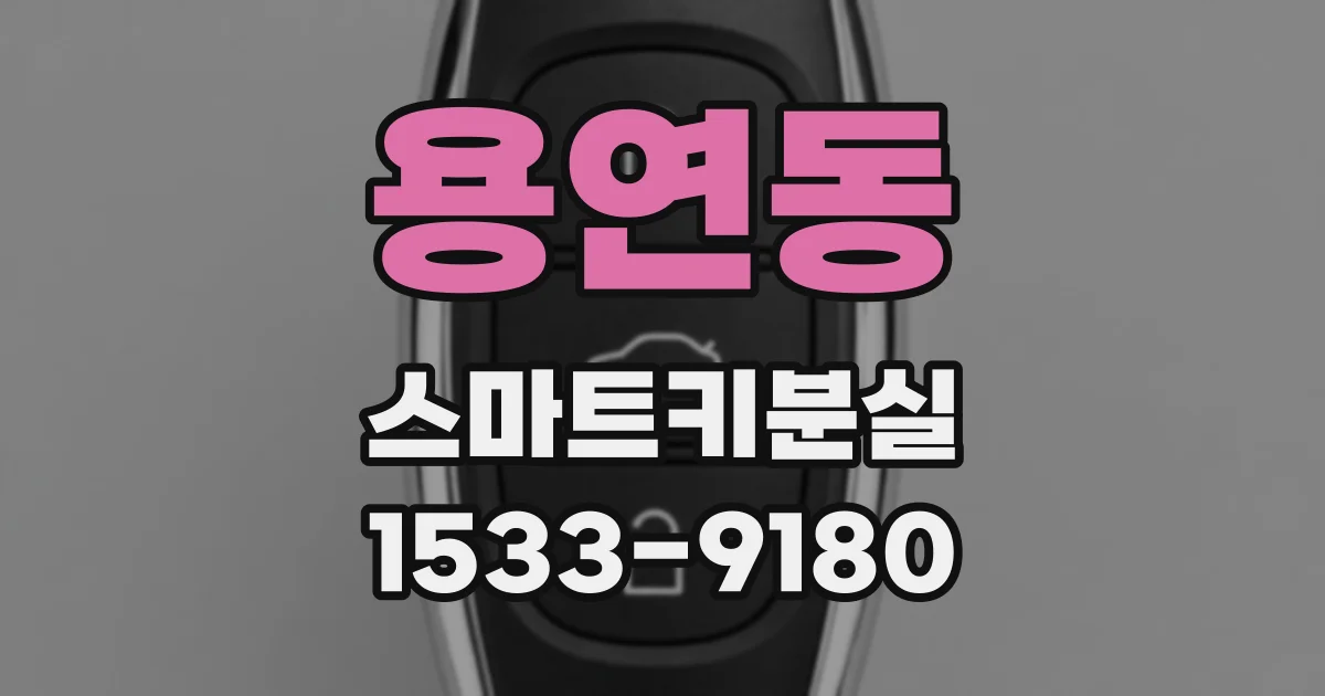 용연동 스마트키분실