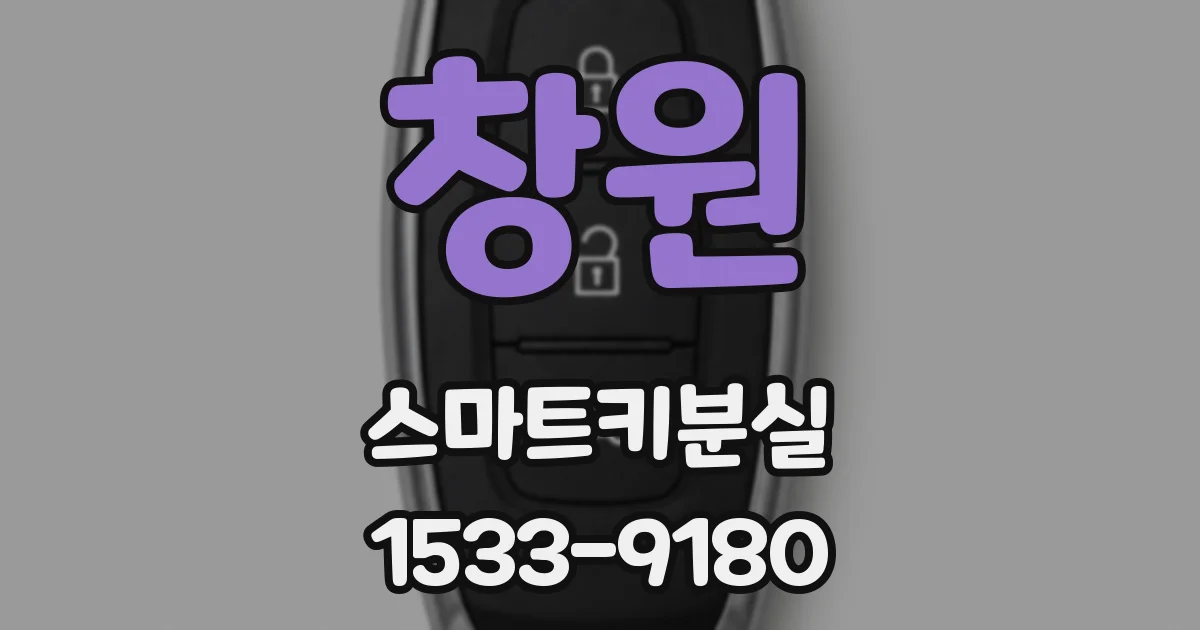창원 스마트키분실