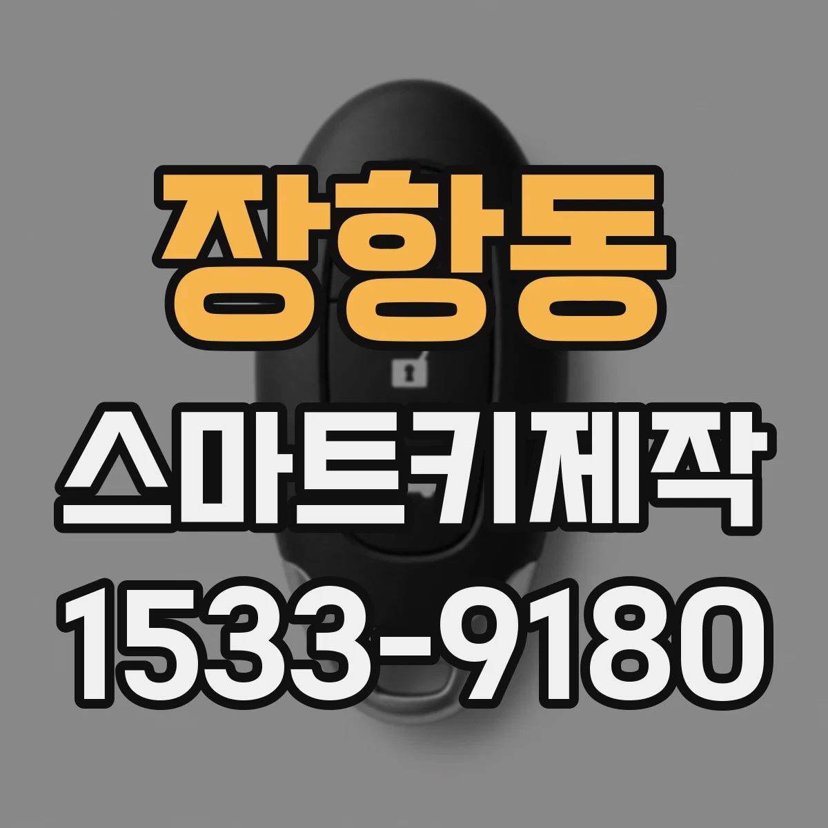 장항동 스마트키제작
