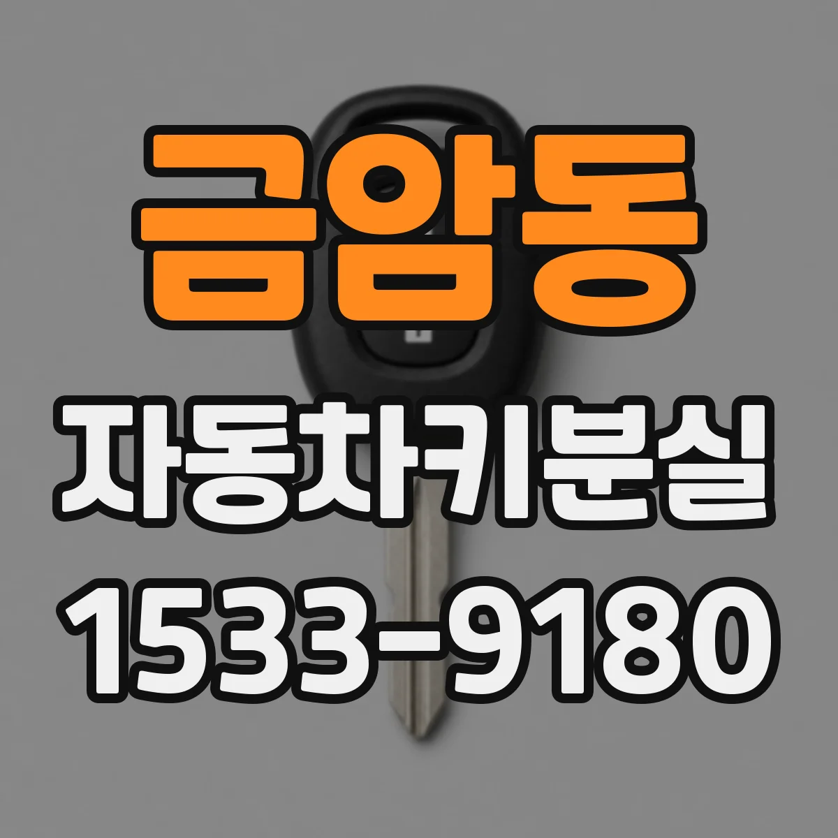 금암동 자동차키분실