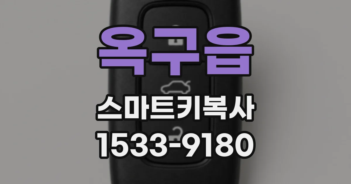 옥구읍 스마트키복사