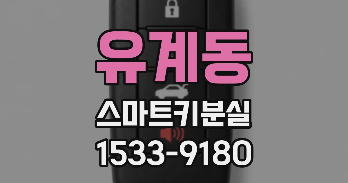유계동 스마트키분실