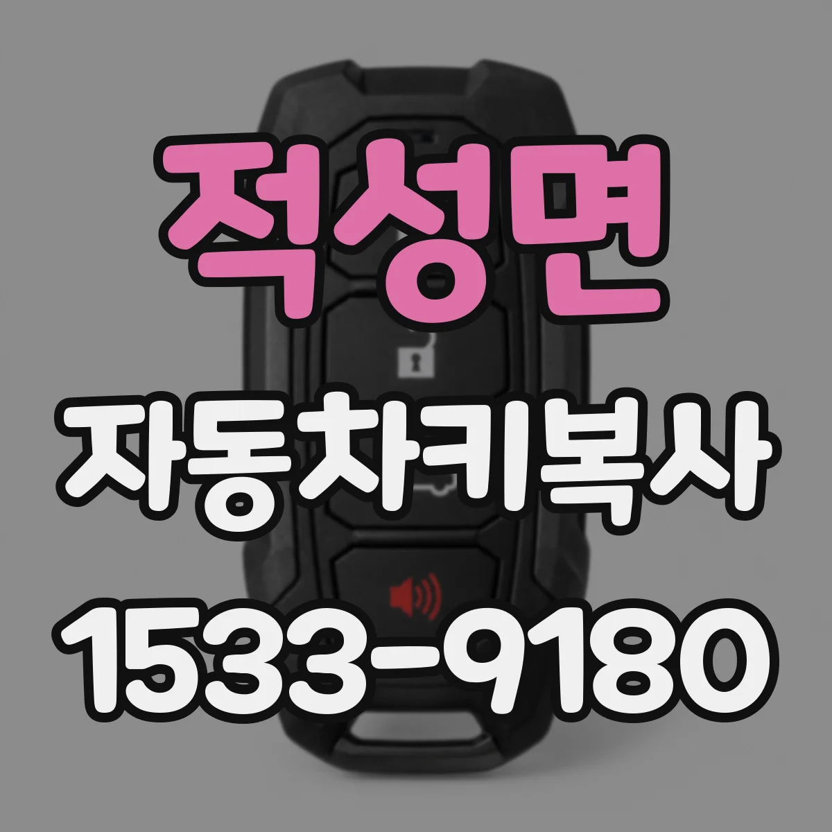 적성면 자동차키복사