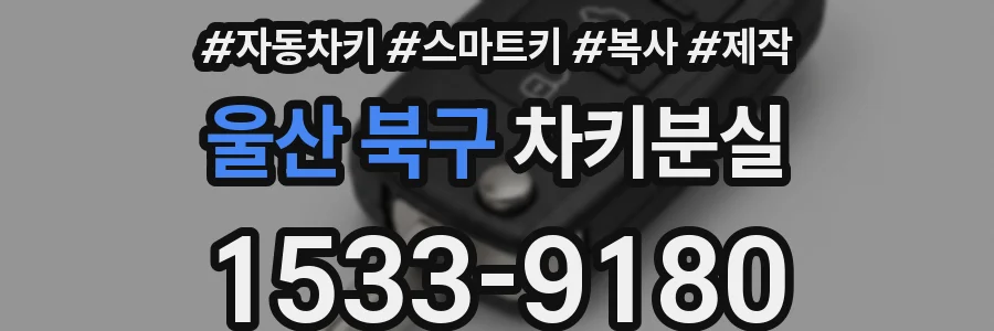 울산 북구 차키분실