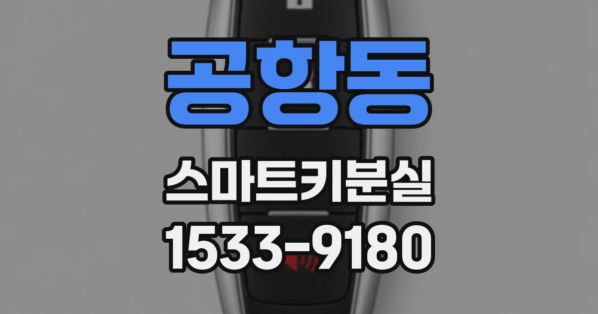 공항동 스마트키분실